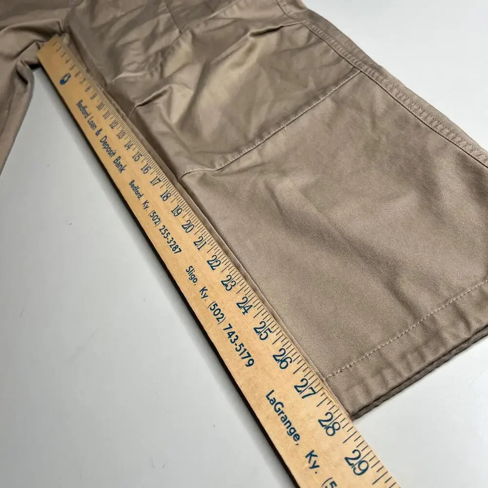 Empyre Cream Cargo Pants Mens 32 Straight Leg Skate‎ Streetwear Utility